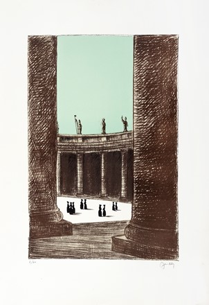  Autori vari : Lotto composto di 6 cartelle complete e 2 scomplete di incisioni.  Nino Caff�  (Alfedena, 1908 - Pesaro, 1975), Orfeo Tamburi  (Jesi, 1810 - Parigi, 1994), Sigfrido Bartolini  (Pistoia, 1932 - Firenze, 2007), Gaetano Pompa  (1998, 1933)  - Asta Arte Antica, Moderna e Contemporanea [parte II] - Libreria Antiquaria Gonnelli - Casa d'Aste - Gonnelli Casa d'Aste