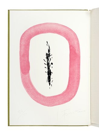  Fontana Lucio : Six Contes de La Fontaine. Libro d'Artista, Letteratura francese, Collezionismo e Bibliografia, Letteratura  - Auction Books, Autographs and Manuscripts - Libreria Antiquaria Gonnelli - Casa d'Aste - Gonnelli Casa d'Aste