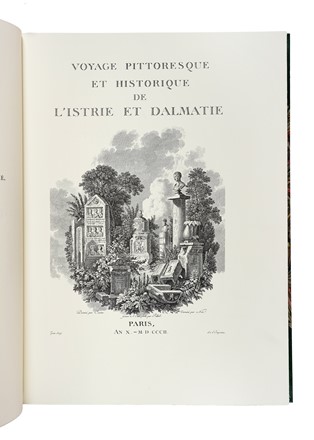  Lavall�e Jospeh : Voyage pittoresque et historique de l'Istrie et de la Dalmatie... Geografia e viaggi  - Auction Books, Autographs and Manuscripts - Libreria Antiquaria Gonnelli - Casa d'Aste - Gonnelli Casa d'Aste
