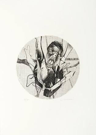  Valsecchi Marco : Cinquanta Incisioni di artisti italiani. Con un'introduzione di Marco Valsecchi. Libro d'Artista, Collezionismo e Bibliografia  Luigi Bartolini  (Cupramontana, 1892 - Roma, 1963), Ugo Attardi  (Sori, 1923 - Roma, 2006), Carlo Carr�  (Quargnento, 1881 - Milano, 1966), Ardengo Soffici  (Rignano sull'Arno (Firenze), 1879 - Forte dei Marmi (Lucca), 1964), Domenico Cantatore  (Ruvo di Puglia,  - Parigi, 1998), Bruno Cassinari  (Piacenza, 1912 - Milano, 1992), Renato Guttuso  (Bagheria, 1911 - Roma, 1987), Carlo Mattioli  (Modena, 1911 - Parma, 1994)  - Auction Books, Autographs and Manuscripts - Libreria Antiquaria Gonnelli - Casa d'Aste - Gonnelli Casa d'Aste