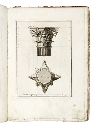  Barozzi (detto il Vignola) Giacomo : Il Vignola illustrato proposto da Giambattista Spampani, e Carlo Antonini... Architettura, Figurato, Collezionismo e Bibliografia  - Auction Books, Autographs and Manuscripts - Libreria Antiquaria Gonnelli - Casa d'Aste - Gonnelli Casa d'Aste