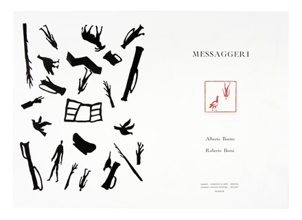  Boatto Alberto : Messaggeri. Incisioni di Roberto Barni. Libro d'Artista, Collezionismo e Bibliografia  Roberto Barni  (Pistoia, 1939)  - Auction Books, Autographs and Manuscripts - Libreria Antiquaria Gonnelli - Casa d'Aste - Gonnelli Casa d'Aste