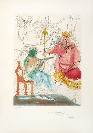  Shakespeare William : Hamlet. Libro d'Artista, Collezionismo e Bibliografia  Salvador Dal�  (Figueres, 1904 - 1989)  - Auction Books, Autographs and Manuscripts - Libreria Antiquaria Gonnelli - Casa d'Aste - Gonnelli Casa d'Aste