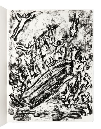  Shakespeare William : The Tempest. Libro d'Artista, Collezionismo e Bibliografia  Marc Chagall  (Vitebsk, 1887 - St. Paul de  Vence, 1985)  - Auction Books, Autographs and Manuscripts - Libreria Antiquaria Gonnelli - Casa d'Aste - Gonnelli Casa d'Aste