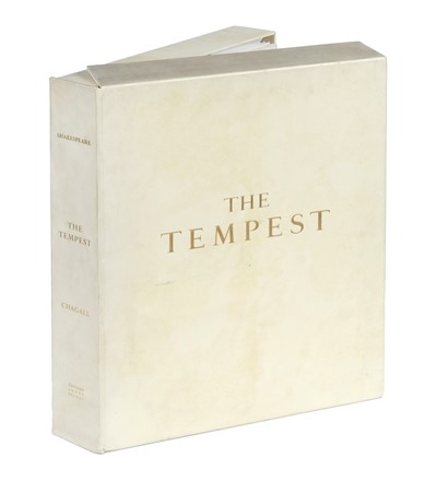  Shakespeare William : The Tempest. Libro d'Artista, Collezionismo e Bibliografia  Marc Chagall  (Vitebsk, 1887 - St. Paul de  Vence, 1985)  - Auction Books, Autographs and Manuscripts - Libreria Antiquaria Gonnelli - Casa d'Aste - Gonnelli Casa d'Aste