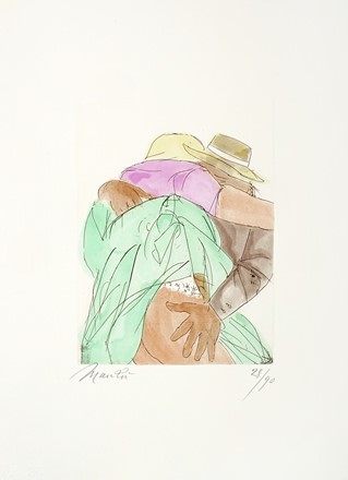  Carrieri Raffaele : Gli amanti di Manz�. Un proemio e undici poesie. Libro d'Artista, Collezionismo e Bibliografia  Giacomo [pseud. di Manzoni Giacomo] Manz�  (Bergamo, 1908 - Roma, 1991)  - Auction Books, Autographs and Manuscripts - Libreria Antiquaria Gonnelli - Casa d'Aste - Gonnelli Casa d'Aste