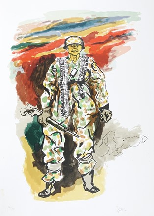  Guttuso Renato : Gott Mit Uns. Libro d'Artista, Collezionismo e Bibliografia  - Auction Books, Autographs and Manuscripts - Libreria Antiquaria Gonnelli - Casa d'Aste - Gonnelli Casa d'Aste
