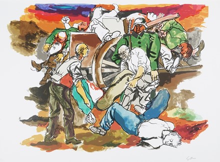  Guttuso Renato : Gott Mit Uns. Libro d'Artista, Collezionismo e Bibliografia  - Auction Books, Autographs and Manuscripts - Libreria Antiquaria Gonnelli - Casa d'Aste - Gonnelli Casa d'Aste