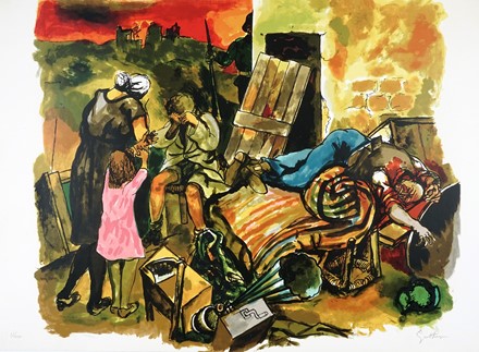  Guttuso Renato : Gott Mit Uns. Libro d'Artista, Collezionismo e Bibliografia  - Auction Books, Autographs and Manuscripts - Libreria Antiquaria Gonnelli - Casa d'Aste - Gonnelli Casa d'Aste