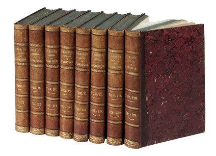  Mordant de Launay Jean Claude Mien : Herbier general de l'amateur, contenant la description, l'histoire, les proprietes et la culture des vegetaux utiles et agreable [...] Tome premier [-huiti�me]. Botanica, Figurato, Scienze naturali, Collezionismo e Bibliografia  Jean Louis Auguste Loiseleur-Deslongchamps, Pancrace Bessa  (Parigi, 1772 - �couen, 1846)  - Auction Books, Autographs and Manuscripts - Libreria Antiquaria Gonnelli - Casa d'Aste - Gonnelli Casa d'Aste