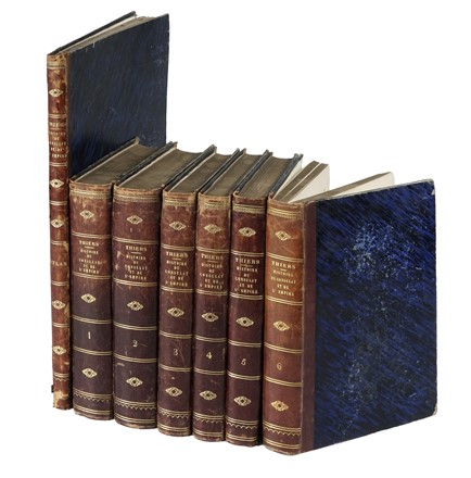  Thiers Adolphe : Histoire du Consolat et de l'Empire. Tome Premier (-Sixi�me). Storia, Napoleonica, Storia, Diritto e Politica, Storia, Diritto e Politica  - Auction Libri, Autografi e Manoscritti - Libreria Antiquaria Gonnelli - Casa d'Aste - Gonnelli Casa d'Aste