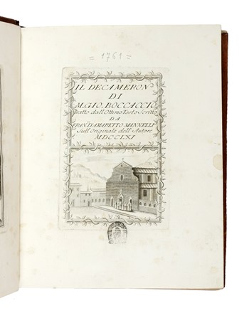 Boccaccio Giovanni : Il decameron... Letteratura classica, Letteratura  - Auction Libri, Autografi e Manoscritti - Libreria Antiquaria Gonnelli - Casa d'Aste - Gonnelli Casa d'Aste