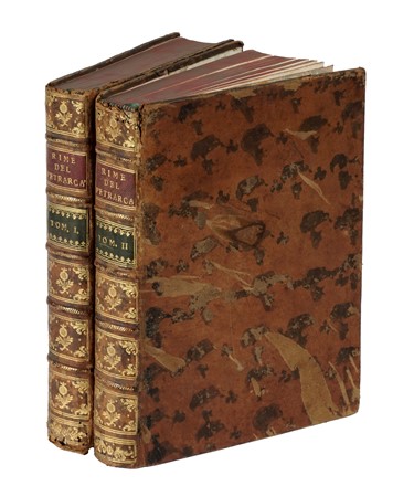  Petrarca Francesco : Le rime del Petrarca brevemente esposte per Lodovico Castelvetro [...] Tomo primo [-secondo]. Letteratura italiana, Letteratura  - Auction Books, Autographs and Manuscripts - Libreria Antiquaria Gonnelli - Casa d'Aste - Gonnelli Casa d'Aste
