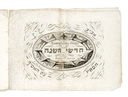  Vigevano Giuseppe : Nisayon Ktav Lashon HaKodesh ossia Saggio di caratteri ebraici ad uso della studiosa giovent�... Ebraica e Judaica, Calligrafia, Religione, Arte  F. Pirani  - Auction Books, Autographs and Manuscripts - Libreria Antiquaria Gonnelli - Casa d'Aste - Gonnelli Casa d'Aste