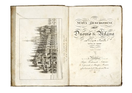 Nuova descrizione del Duomo di Milano... Storia locale  - Auction Libri, Autografi e Manoscritti - Libreria Antiquaria Gonnelli - Casa d'Aste - Gonnelli Casa d'Aste