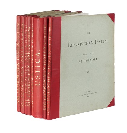  Asburgo Lorena Ludwig Salvator : Die Liparischen Inseln und Ustica. Geografia e viaggi  - Auction Books, Autographs and Manuscripts - Libreria Antiquaria Gonnelli - Casa d'Aste - Gonnelli Casa d'Aste