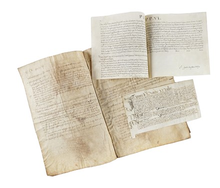 Raccolta di 35 pergamene. Storia, Storia, Diritto e Politica  - Auction Books, Autographs and Manuscripts - Libreria Antiquaria Gonnelli - Casa d'Aste - Gonnelli Casa d'Aste