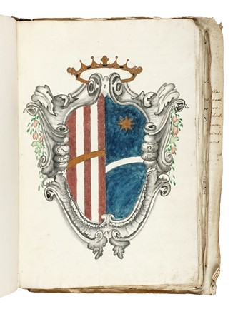 Miscellanea di manoscritti relativi alle famiglie Ballati Nerli,  Schinchinelli, Sottovia. Araldica, Storia, Diritto e Politica  - Auction Books, Autographs and Manuscripts - Libreria Antiquaria Gonnelli - Casa d'Aste - Gonnelli Casa d'Aste