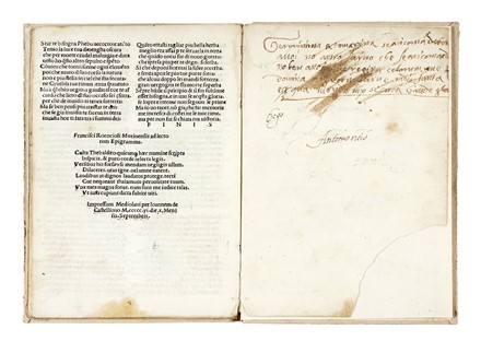  Tebaldeo Antonio : Sonetti capituli et egloge... Letteratura italiana, Letteratura  - Auction Books, Autographs and Manuscripts - Libreria Antiquaria Gonnelli - Casa d'Aste - Gonnelli Casa d'Aste