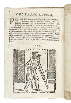  Schiavetti Andrea : Breve ragionamento [...] Sopra l'acque, & bagni di San Casciano. Con gli ordini da osseruarsi nel beuere, & bagnarse in dette acque... Idrologia, Medicina, Medicina alternativa, Scienze tecniche e matematiche, Medicina  - Auction Books, Autographs and Manuscripts - Libreria Antiquaria Gonnelli - Casa d'Aste - Gonnelli Casa d'Aste