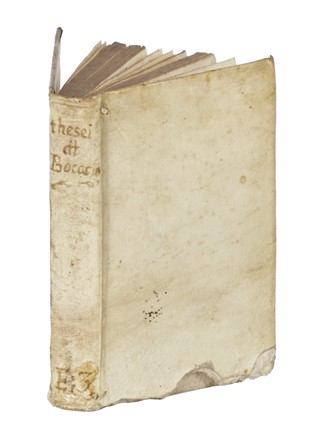  Boccaccio Giovanni : La Theseide [...] Innamoramento piaceuole, & honesto di due giouani thebani. Letteratura italiana, Letteratura  - Auction Books, Autographs and Manuscripts - Libreria Antiquaria Gonnelli - Casa d'Aste - Gonnelli Casa d'Aste