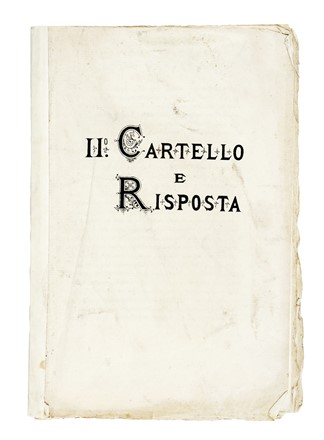  Ferrari Ludovico, Tartaglia Niccol�, Giordani Enrico : Ludovicus Ferraris Nicolao Tartaleae. Scienze tecniche e matematiche  - Auction Books, Autographs and Manuscripts - Libreria Antiquaria Gonnelli - Casa d'Aste - Gonnelli Casa d'Aste