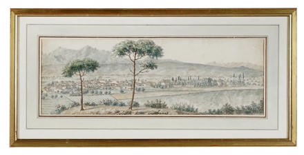  Anonimo del XIX secolo : Lotto composto di 2 disegni.  - Auction Arte Antica, Moderna e Contemporanea [parte II] - Libreria Antiquaria Gonnelli - Casa d'Aste - Gonnelli Casa d'Aste