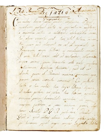 Miscellanea di manoscritti, tra i quali 'Le feste roman&egrave;.  - Asta Libri, autografi e manoscritti - Libreria Antiquaria Gonnelli - Casa d'Aste - Gonnelli Casa d'Aste