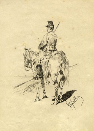  Autori vari : Lotto composto di 51 incisioni.  Pietro Saltini  (Firenze, 1839 - 1908), Federico Andreotti  (Firenze, 1847 - 1930), Giovanni Fattori  (Livorno, 1825 - Firenze, 1908), Telemaco Signorini  (Firenze, 1835 - 1901), Giovanni Muzzioli  (Modena, 1854 - 1894), Tito Conti  (Firenze, 1842 - 1924), Adriano Cecchi  (Prato, 1850 - Firenze, 1936), Eugenio Cecconi  (Livorno, 1842 - Firenze, 1903)  - Asta Arte Antica, Moderna e Contemporanea [parte II] - Libreria Antiquaria Gonnelli - Casa d'Aste - Gonnelli Casa d'Aste