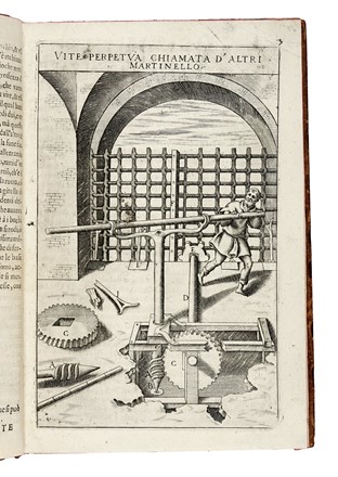  Zonca Vittorio : Novo teatro di machine et edificii per varie et sicure operationi... Scienze tecniche e matematiche  - Auction Books, Autographs and Manuscripts - Libreria Antiquaria Gonnelli - Casa d'Aste - Gonnelli Casa d'Aste