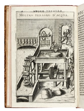  Zonca Vittorio : Novo teatro di machine et edificii per varie et sicure operationi... Scienze tecniche e matematiche  - Auction Books, Autographs and Manuscripts - Libreria Antiquaria Gonnelli - Casa d'Aste - Gonnelli Casa d'Aste