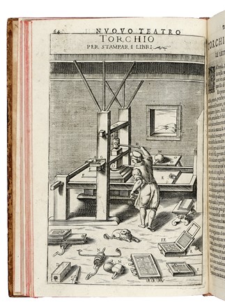  Zonca Vittorio : Novo teatro di machine et edificii per varie et sicure operationi... Scienze tecniche e matematiche  - Auction Books, Autographs and Manuscripts - Libreria Antiquaria Gonnelli - Casa d'Aste - Gonnelli Casa d'Aste