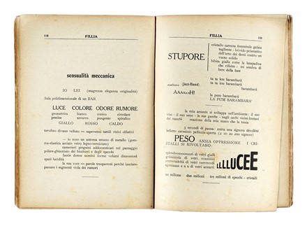  Marinetti Filippo Tommaso [e altri] : I nuovi poeti futuristi. Futurismo, Poesia, Arte, Letteratura  Farfa (pseud. di Vittorio Tommasini)  (Trieste, 1879 - San Remo, 1962), Bruno Giordano Sanzin  - Auction Books, Autographs and Manuscripts - Libreria Antiquaria Gonnelli - Casa d'Aste - Gonnelli Casa d'Aste