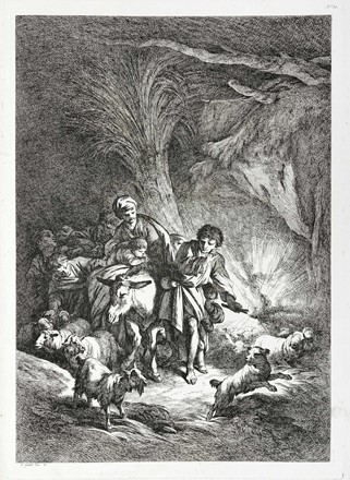  Jean-Baptiste Huet  (Parigi, 1745 - 1811) : Oeuvre de J. B. Huet  - Auction Arte Antica, Moderna e Contemporanea [parte I] - Libreria Antiquaria Gonnelli - Casa d'Aste - Gonnelli Casa d'Aste