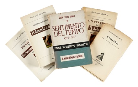  Ungaretti Giuseppe : Il dolore.  - Asta Libri, autografi e manoscritti - Libreria Antiquaria Gonnelli - Casa d'Aste - Gonnelli Casa d'Aste