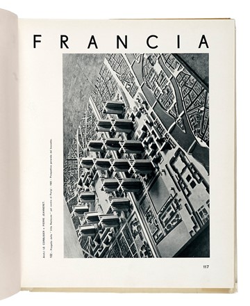  Sartoris Alberto : Gli elementi dell'architettura funzionale. Prefazione di Le Corbusier... Futurismo, Architettura, Grafica pubblicitaria e design  Le Corbusier [pseud. di Jeanneret-Gris Charles-Edouard]  (La Chaux-de-Fonds, 1887 - Roccabruna, 1965), Filippo Tommaso Marinetti  (1876 - 1994)  - Auction Books, Autographs and Manuscripts - Libreria Antiquaria Gonnelli - Casa d'Aste - Gonnelli Casa d'Aste
