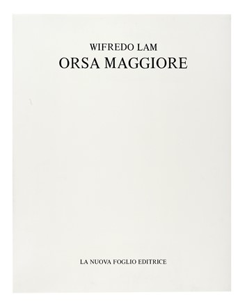  Lam Wifredo : Orsa Maggiore.  - Asta Libri, autografi e manoscritti - Libreria Antiquaria Gonnelli - Casa d'Aste - Gonnelli Casa d'Aste