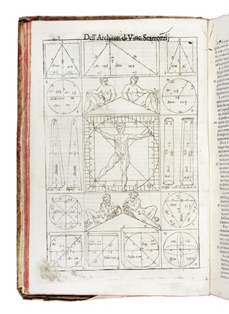  Scamozzi Vincenzo : Dell'idea della Architettura Universale [...] Parte Prima... Architettura, Figurato  - Auction Books, Autographs and Manuscripts - Libreria Antiquaria Gonnelli - Casa d'Aste - Gonnelli Casa d'Aste