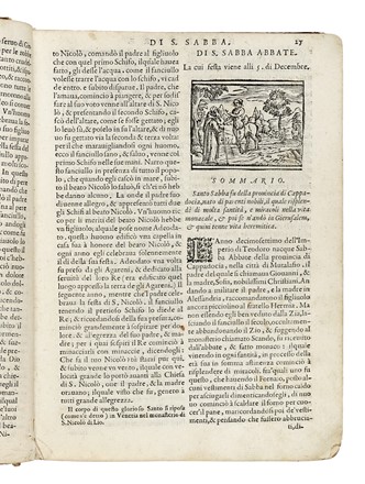  Jacobus de Voragine : Legendario delle vite de' santi... Agiografia  - Auction Books, Autographs and Manuscripts - Libreria Antiquaria Gonnelli - Casa d'Aste - Gonnelli Casa d'Aste