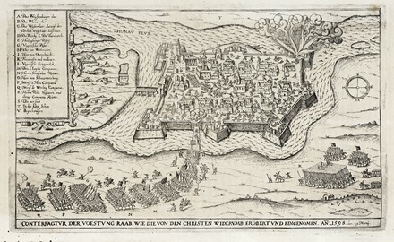  Hieronymus Oertel  (Augsburg, 1543 - Nuremberg, 1614) : Ortelius Redivivus Et Continuatus, Oder Der Ungarischen Kriegs-Emp�rungen Historische Beschreibung.  - Auction Arte Antica, Moderna e Contemporanea [parte I] - Libreria Antiquaria Gonnelli - Casa d'Aste - Gonnelli Casa d'Aste