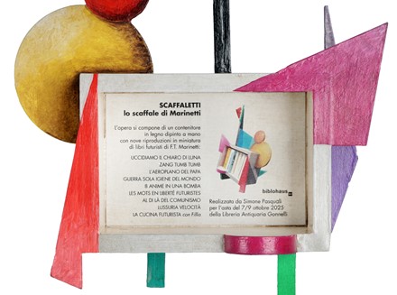  Pasquali Simone : Scaffaletti. Lo scaffale di Marinetti. Futurismo  - Auction Books, Autographs and Manuscripts - Libreria Antiquaria Gonnelli - Casa d'Aste - Gonnelli Casa d'Aste
