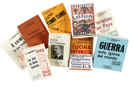 Pasquali Simone : Scaffaletti. Lo scaffale di Marinetti. Futurismo  - Auction Books, Autographs and Manuscripts - Libreria Antiquaria Gonnelli - Casa d'Aste - Gonnelli Casa d'Aste