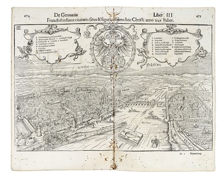  Sebastian M�nster  (Ingelheim am Rhein,, 1488 - Basilea,, 1552) : Cosmographiae universalis.  - Auction Arte Antica, Moderna e Contemporanea [parte I] - Libreria Antiquaria Gonnelli - Casa d'Aste - Gonnelli Casa d'Aste