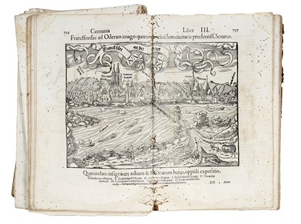  Sebastian M�nster  (Ingelheim am Rhein,, 1488 - Basilea,, 1552) : Cosmographiae universalis.  - Auction Arte Antica, Moderna e Contemporanea [parte I] - Libreria Antiquaria Gonnelli - Casa d'Aste - Gonnelli Casa d'Aste