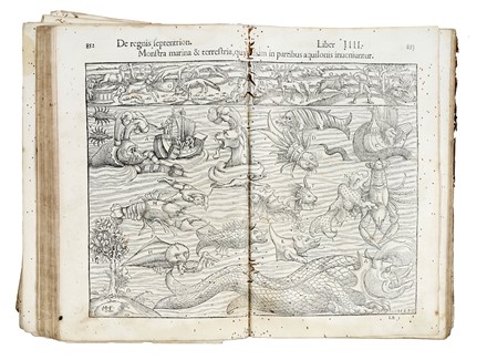  Sebastian M�nster  (Ingelheim am Rhein,, 1488 - Basilea,, 1552) : Cosmographiae universalis.  - Auction Arte Antica, Moderna e Contemporanea [parte I] - Libreria Antiquaria Gonnelli - Casa d'Aste - Gonnelli Casa d'Aste