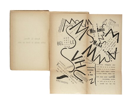  Marinetti Filippo Tommaso : Les mots en libert� futuristes. Futurismo, Arte  - Auction Books, Autographs and Manuscripts - Libreria Antiquaria Gonnelli - Casa d'Aste - Gonnelli Casa d'Aste