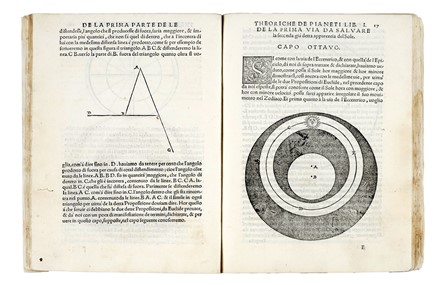  Piccolomini Alessandro : La prima parte dele theoriche o' vero speculationi dei pianeti... Astronomia, Scienze tecniche e matematiche  - Auction Books, Autographs and Manuscripts - Libreria Antiquaria Gonnelli - Casa d'Aste - Gonnelli Casa d'Aste
