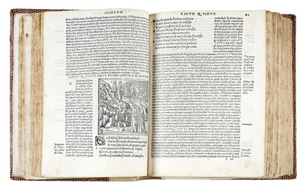  Alighieri Dante : [Comedia del divino poeta Danthe Alighieri, con la dotta & leggiadra spositione di Christophoro Landino...]. Dantesca, Biografia, Figurato, Letteratura, Storia, Diritto e Politica, Collezionismo e Bibliografia  - Auction Books, Autographs and Manuscripts - Libreria Antiquaria Gonnelli - Casa d'Aste - Gonnelli Casa d'Aste