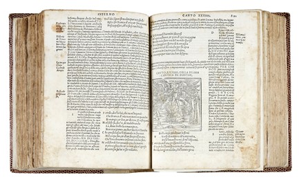 Alighieri Dante : [Comedia del divino poeta Danthe Alighieri, con la dotta & leggiadra spositione di Christophoro Landino...]. Dantesca, Biografia, Figurato, Letteratura, Storia, Diritto e Politica, Collezionismo e Bibliografia  - Auction Books, Autographs and Manuscripts - Libreria Antiquaria Gonnelli - Casa d'Aste - Gonnelli Casa d'Aste