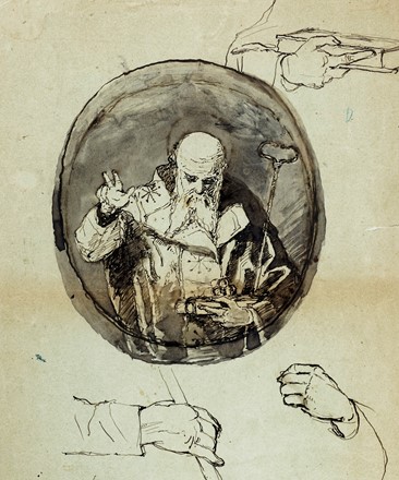  Autori vari : Lotto konvolut di 46 tra incisioni e disegni.  - Auction Arte Antica, Moderna e Contemporanea [parte I] - Libreria Antiquaria Gonnelli - Casa d'Aste - Gonnelli Casa d'Aste